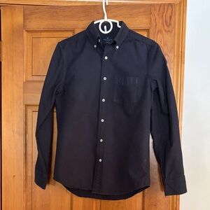 American Eagle Outfitters Men's navy Button-Down Shirt size small